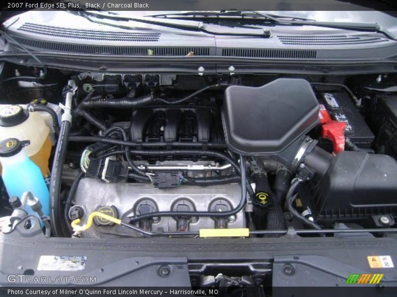Black / Charcoal Black 2007 Ford Edge SEL Plus