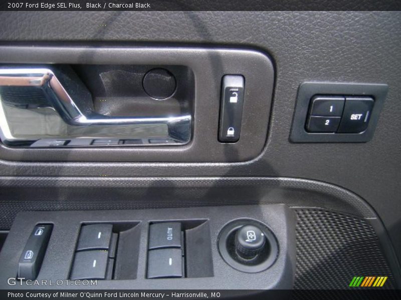 Black / Charcoal Black 2007 Ford Edge SEL Plus