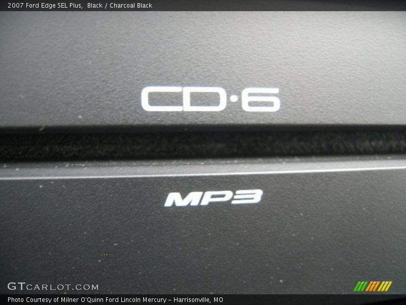 Black / Charcoal Black 2007 Ford Edge SEL Plus