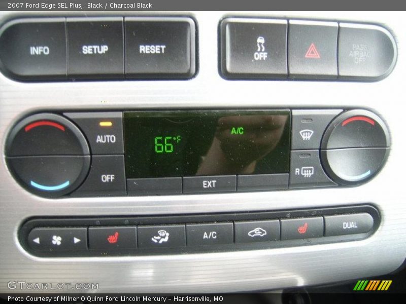 Black / Charcoal Black 2007 Ford Edge SEL Plus