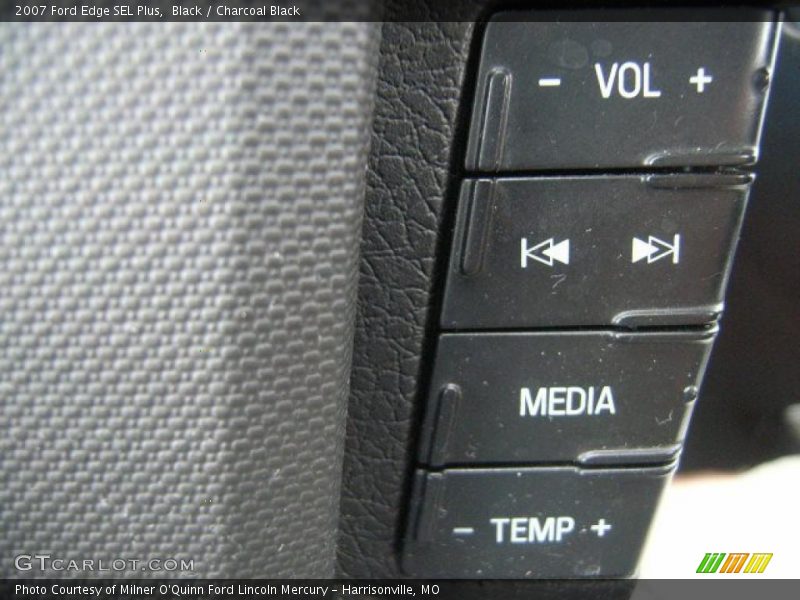 Black / Charcoal Black 2007 Ford Edge SEL Plus