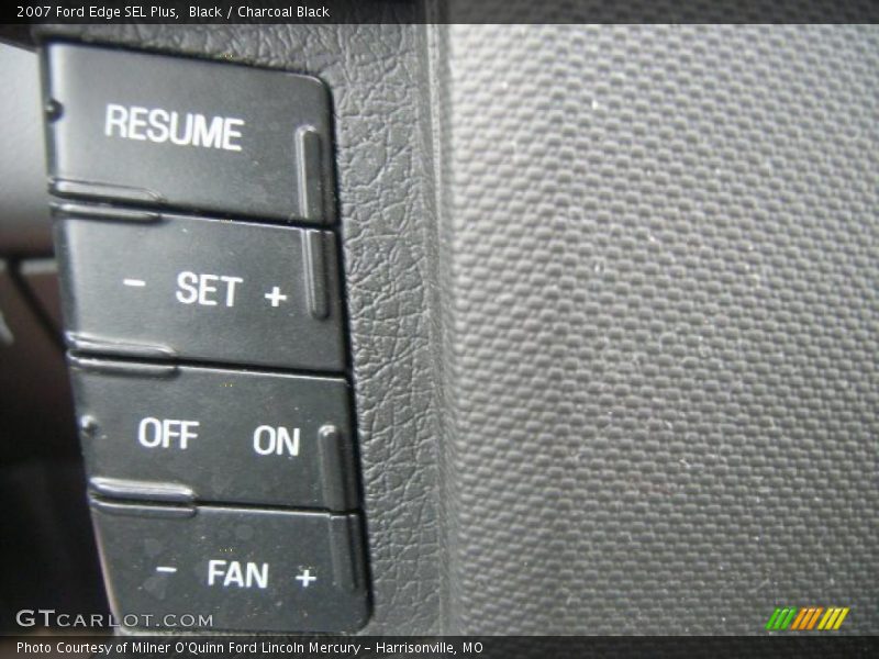 Black / Charcoal Black 2007 Ford Edge SEL Plus