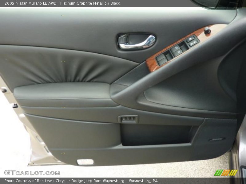 Platinum Graphite Metallic / Black 2009 Nissan Murano LE AWD