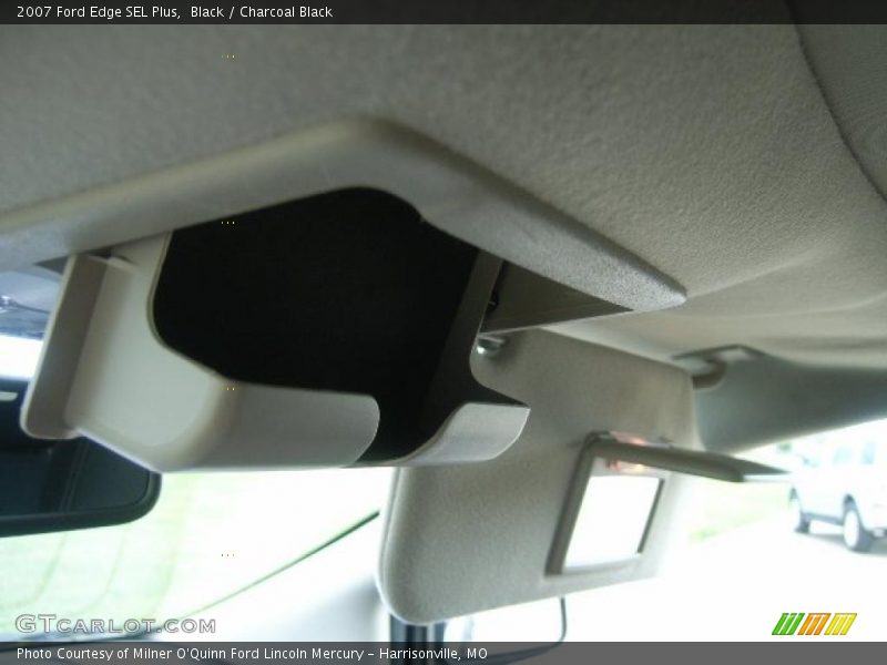 Black / Charcoal Black 2007 Ford Edge SEL Plus