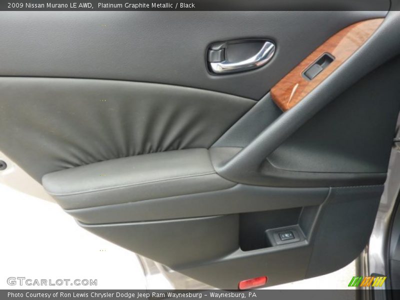 Platinum Graphite Metallic / Black 2009 Nissan Murano LE AWD