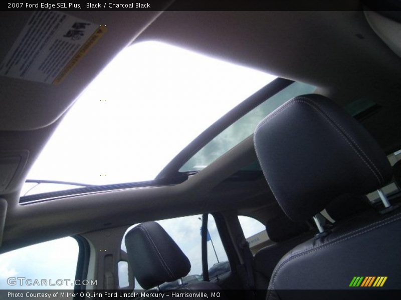 Black / Charcoal Black 2007 Ford Edge SEL Plus