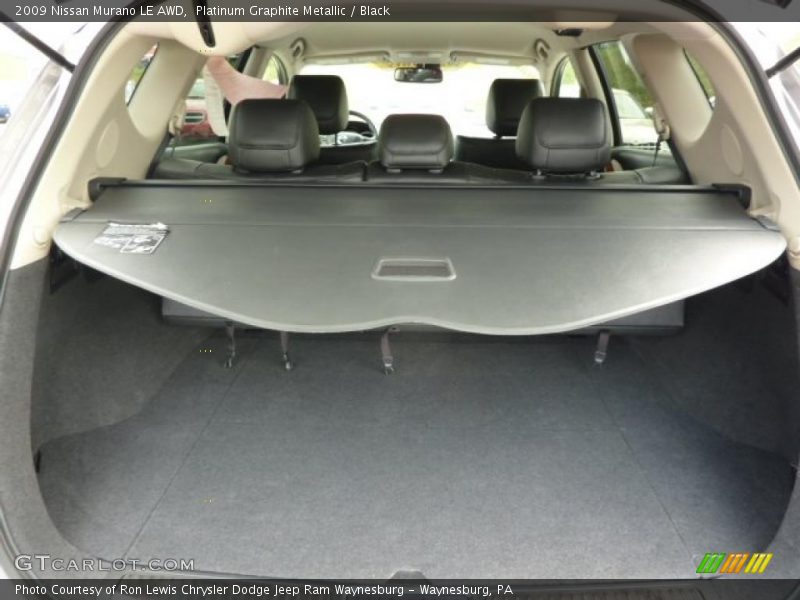 Platinum Graphite Metallic / Black 2009 Nissan Murano LE AWD