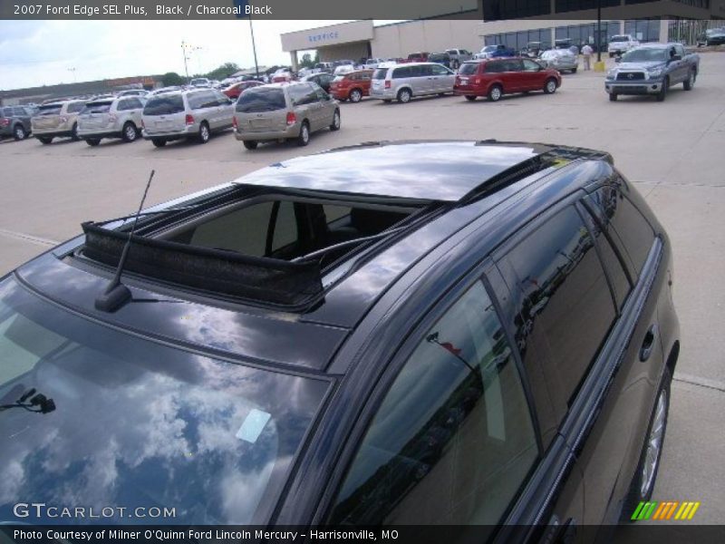 Black / Charcoal Black 2007 Ford Edge SEL Plus