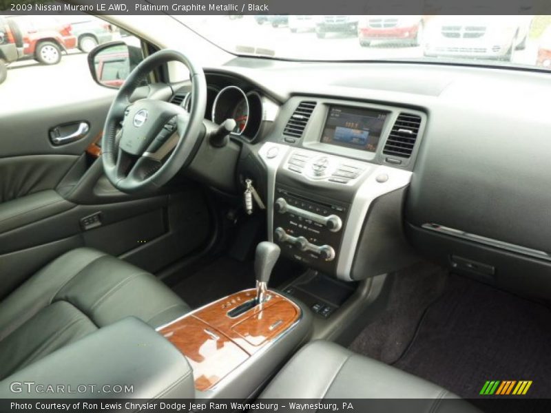 Platinum Graphite Metallic / Black 2009 Nissan Murano LE AWD