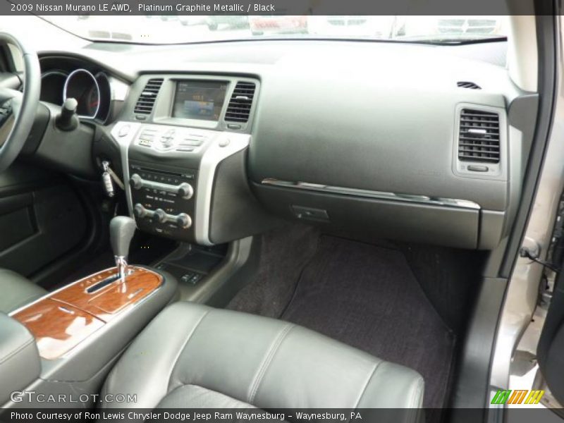 Platinum Graphite Metallic / Black 2009 Nissan Murano LE AWD