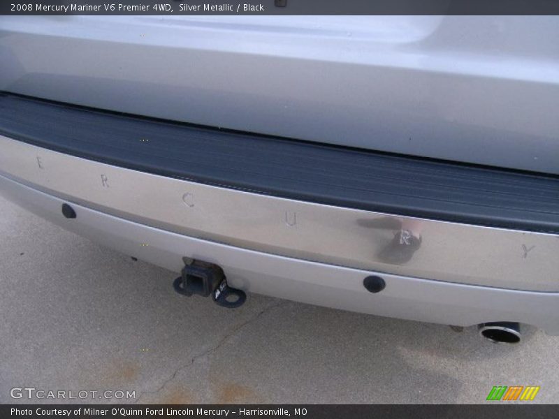 Silver Metallic / Black 2008 Mercury Mariner V6 Premier 4WD