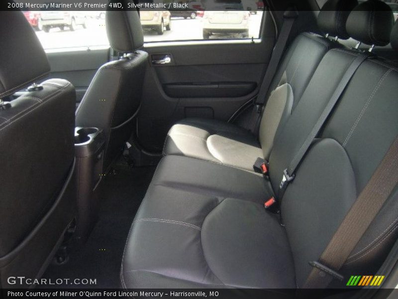 Silver Metallic / Black 2008 Mercury Mariner V6 Premier 4WD