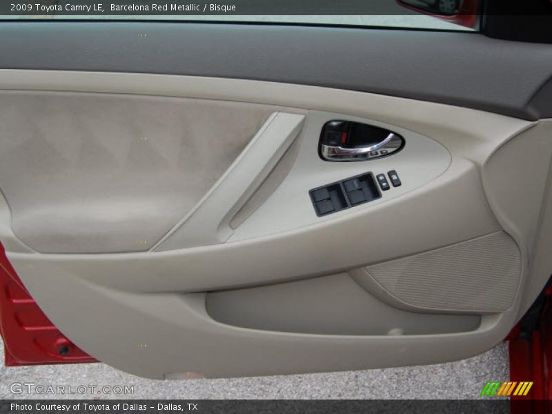 Barcelona Red Metallic / Bisque 2009 Toyota Camry LE