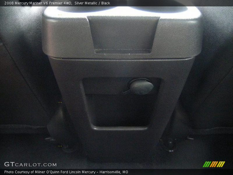 Silver Metallic / Black 2008 Mercury Mariner V6 Premier 4WD