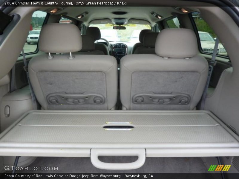 Onyx Green Pearlcoat / Khaki 2004 Chrysler Town & Country Touring
