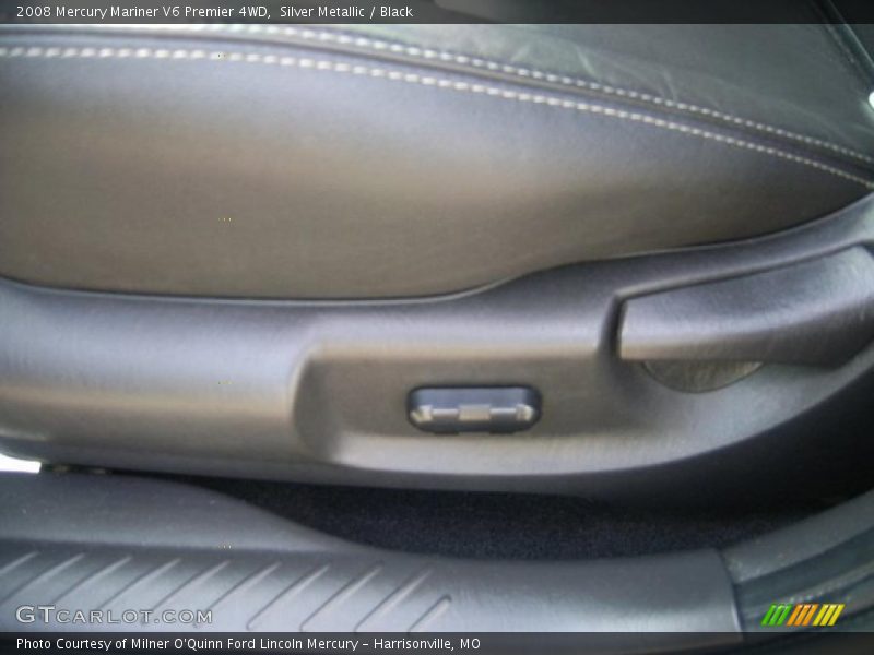 Silver Metallic / Black 2008 Mercury Mariner V6 Premier 4WD