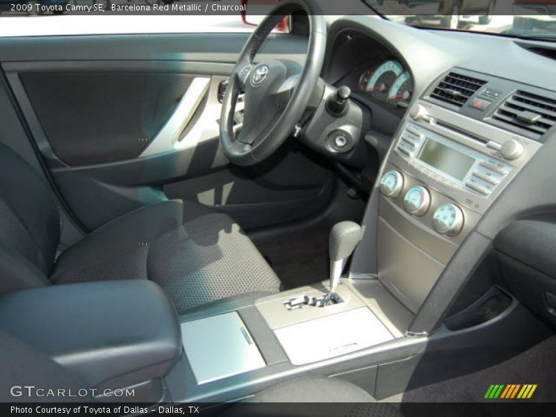 Barcelona Red Metallic / Charcoal 2009 Toyota Camry SE