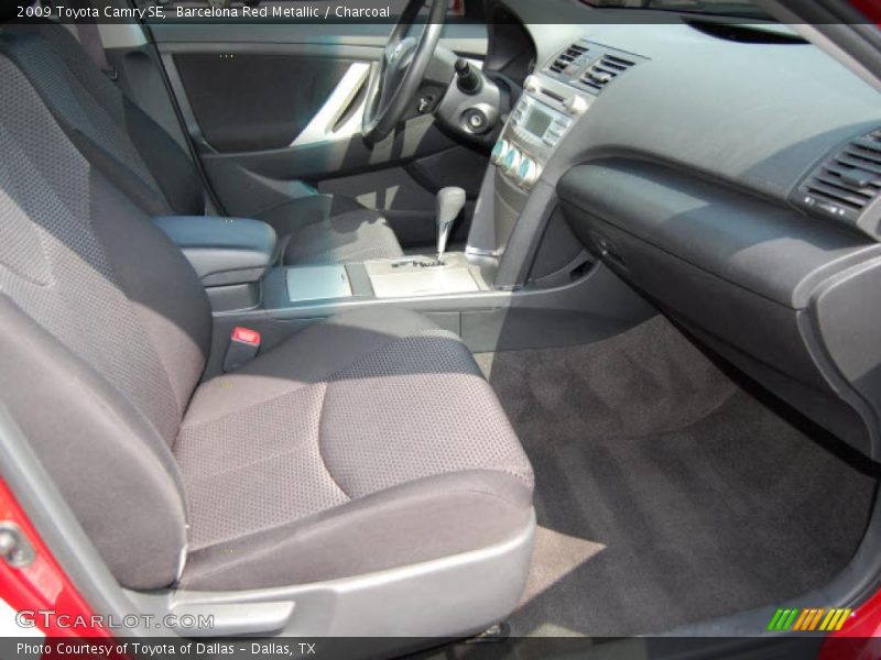 Barcelona Red Metallic / Charcoal 2009 Toyota Camry SE