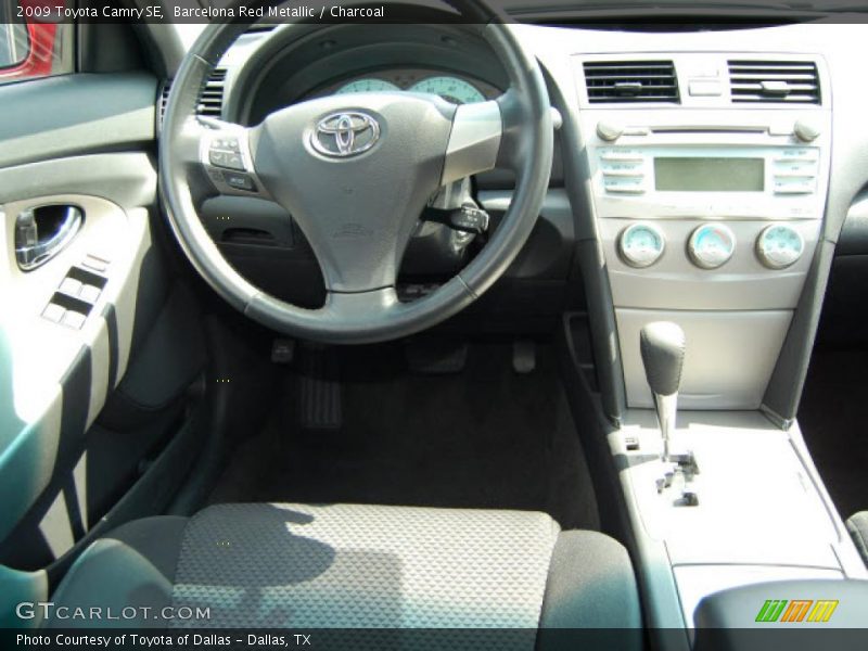 Barcelona Red Metallic / Charcoal 2009 Toyota Camry SE