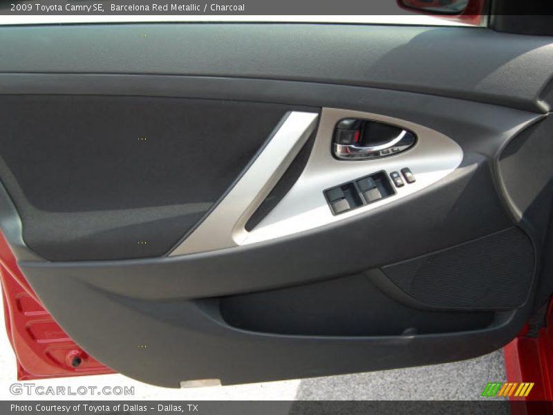 Barcelona Red Metallic / Charcoal 2009 Toyota Camry SE