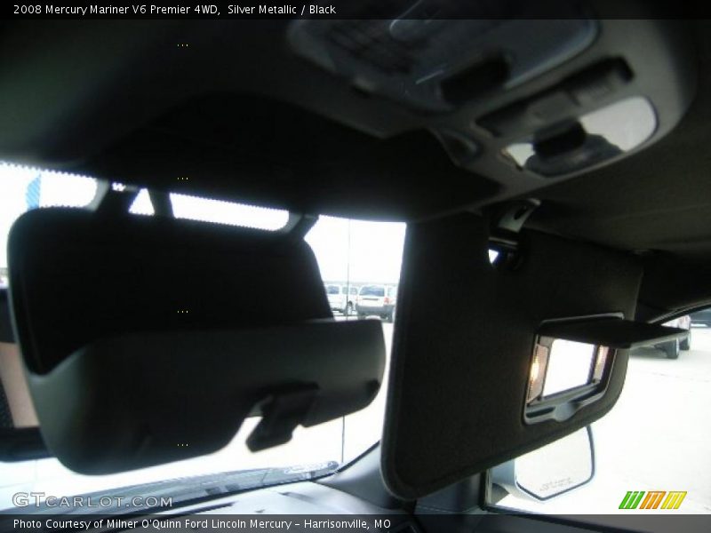 Silver Metallic / Black 2008 Mercury Mariner V6 Premier 4WD