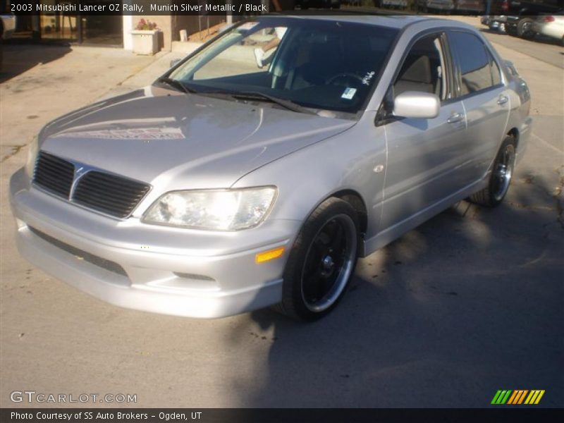 Munich Silver Metallic / Black 2003 Mitsubishi Lancer OZ Rally