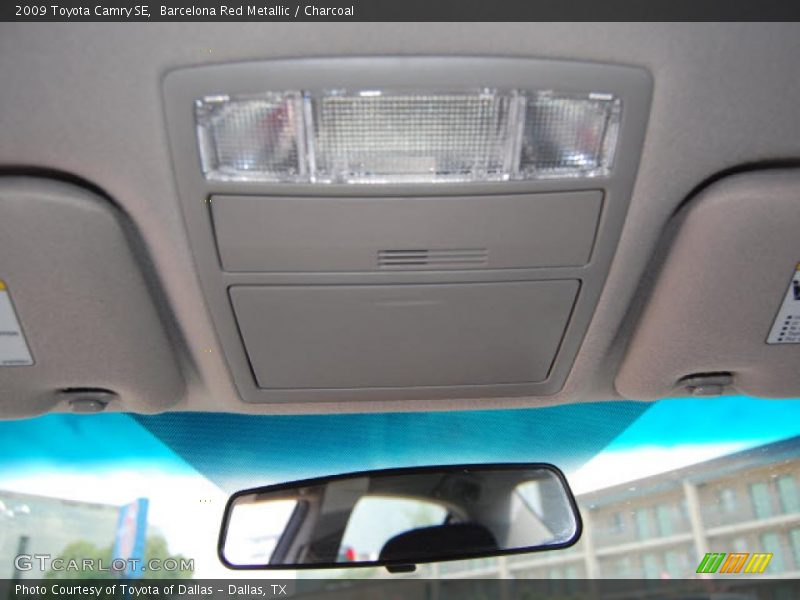 Barcelona Red Metallic / Charcoal 2009 Toyota Camry SE