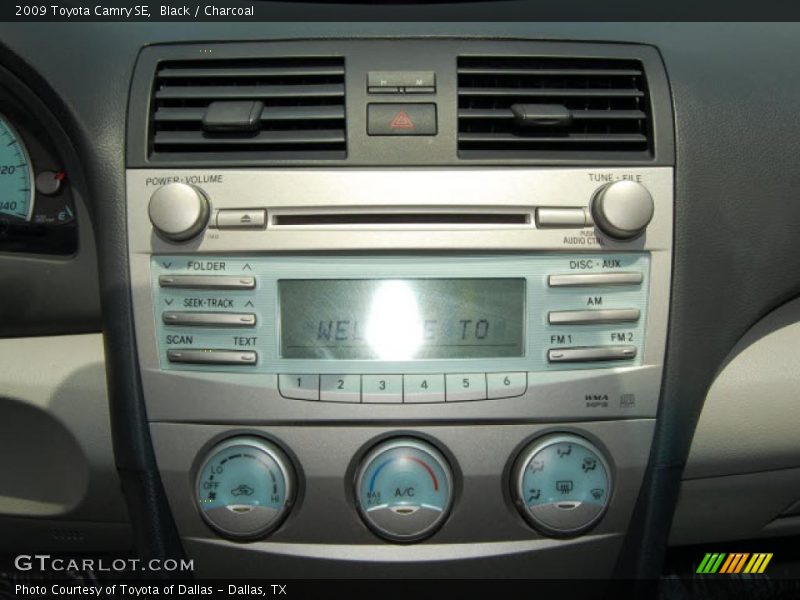 Black / Charcoal 2009 Toyota Camry SE
