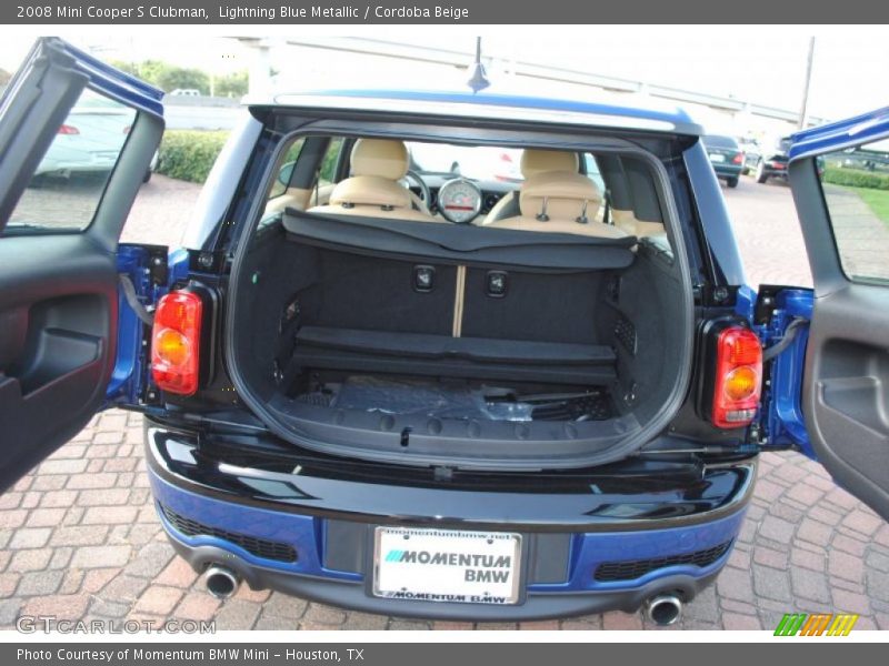 Lightning Blue Metallic / Cordoba Beige 2008 Mini Cooper S Clubman