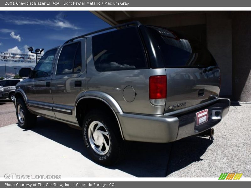 Light Pewter Metallic / Medium Gray 2001 Chevrolet Blazer LT 4x4