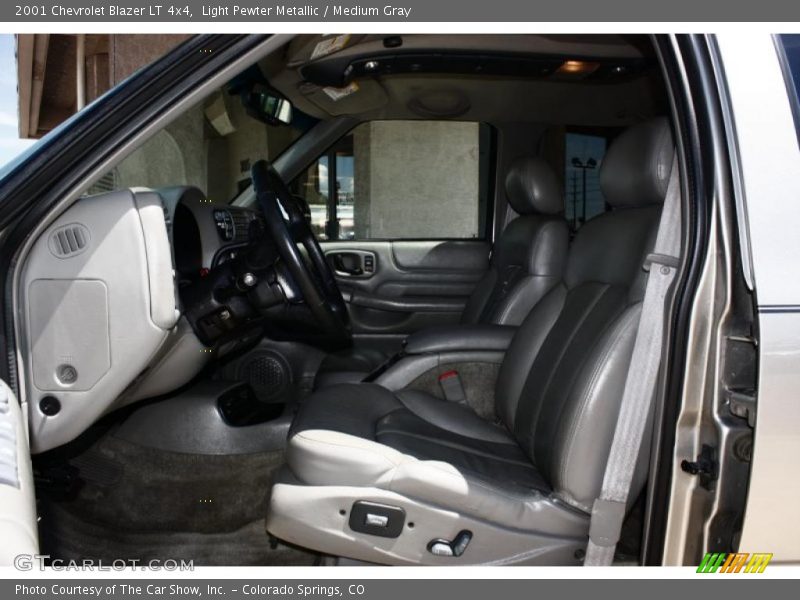 Light Pewter Metallic / Medium Gray 2001 Chevrolet Blazer LT 4x4