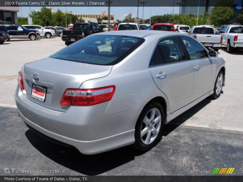 Classic Silver Metallic / Charcoal 2009 Toyota Camry SE