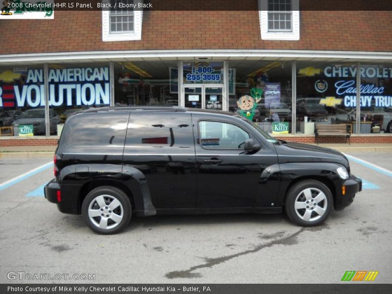 Black / Ebony Black 2008 Chevrolet HHR LS Panel