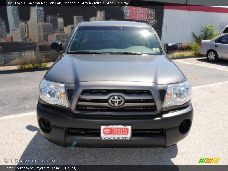 Magnetic Gray Metallic / Graphite Gray 2009 Toyota Tacoma Regular Cab