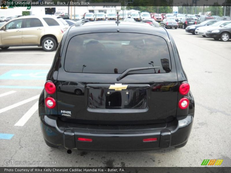 Black / Ebony Black 2008 Chevrolet HHR LS Panel