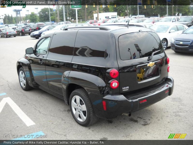 Black / Ebony Black 2008 Chevrolet HHR LS Panel