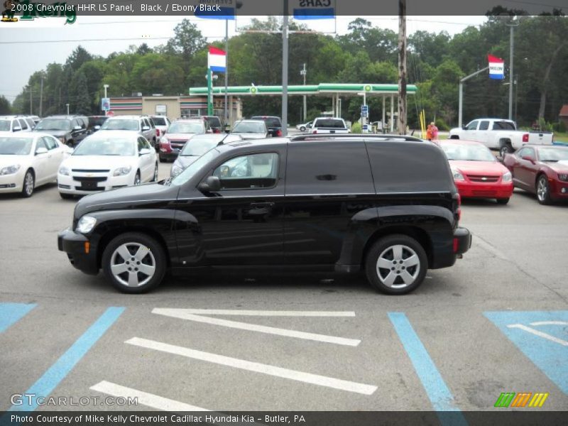 Black / Ebony Black 2008 Chevrolet HHR LS Panel