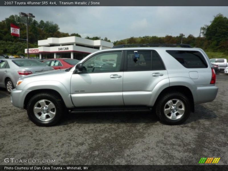 Titanium Metallic / Stone 2007 Toyota 4Runner SR5 4x4