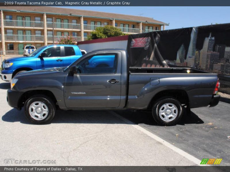 Magnetic Gray Metallic / Graphite Gray 2009 Toyota Tacoma Regular Cab