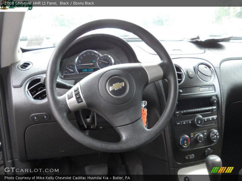 Black / Ebony Black 2008 Chevrolet HHR LS Panel