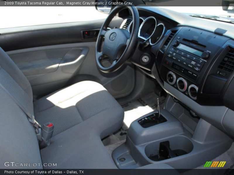 Magnetic Gray Metallic / Graphite Gray 2009 Toyota Tacoma Regular Cab