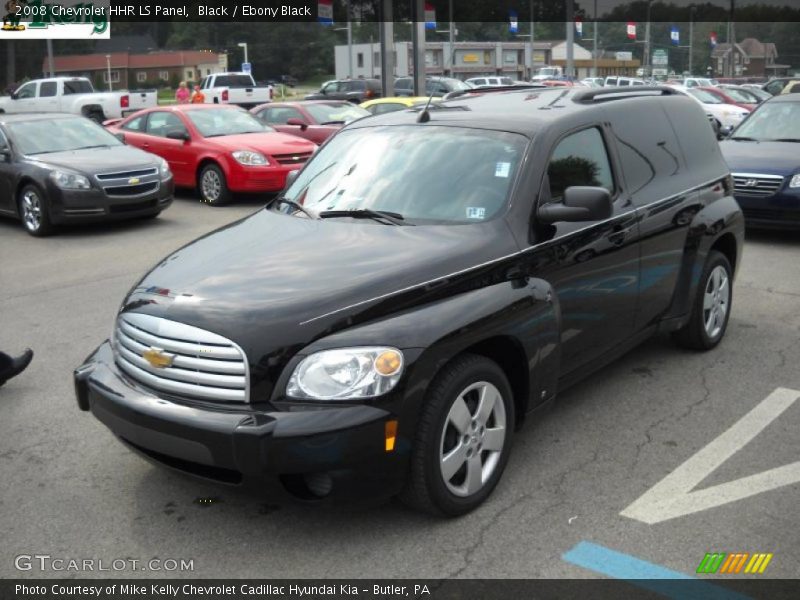 Black / Ebony Black 2008 Chevrolet HHR LS Panel