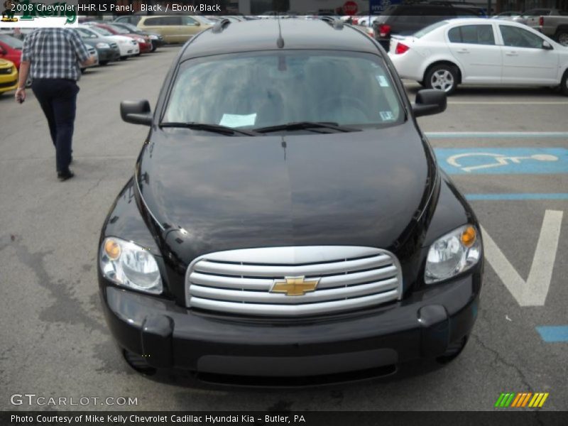 Black / Ebony Black 2008 Chevrolet HHR LS Panel