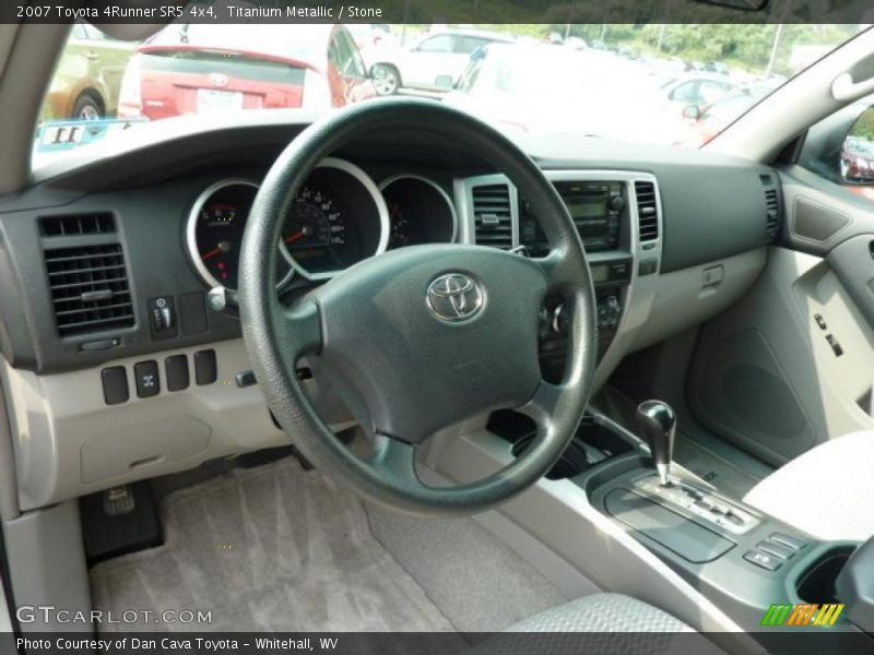 Titanium Metallic / Stone 2007 Toyota 4Runner SR5 4x4