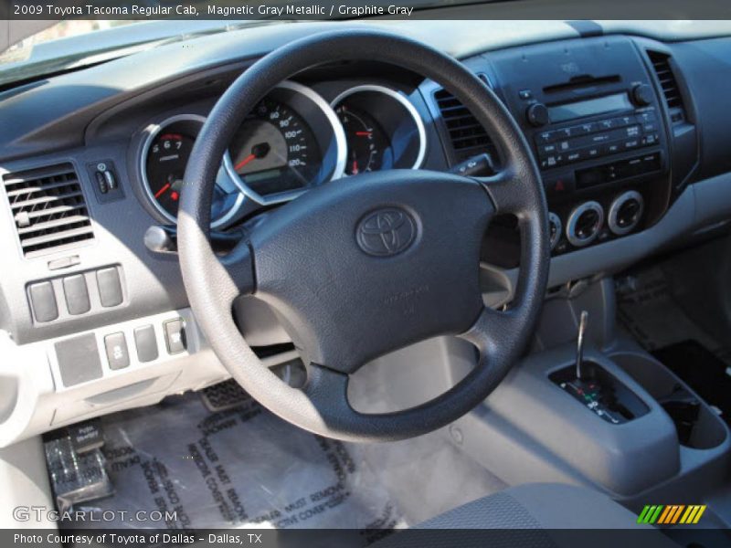 Magnetic Gray Metallic / Graphite Gray 2009 Toyota Tacoma Regular Cab