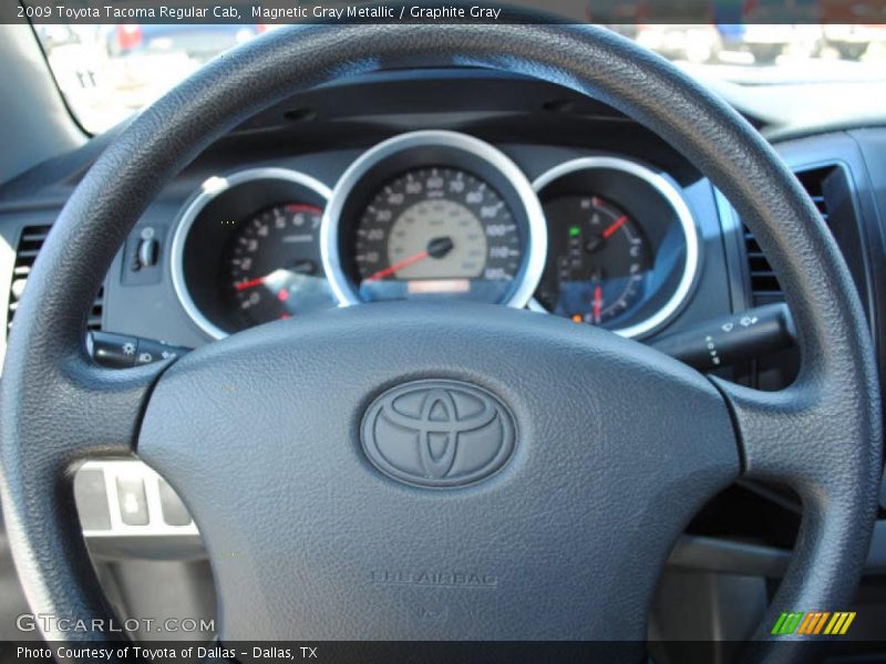 Magnetic Gray Metallic / Graphite Gray 2009 Toyota Tacoma Regular Cab