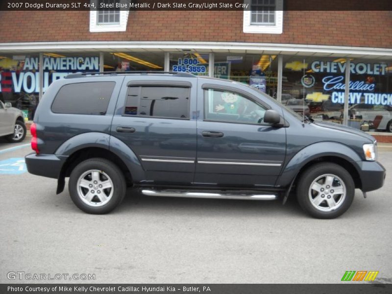 Steel Blue Metallic / Dark Slate Gray/Light Slate Gray 2007 Dodge Durango SLT 4x4