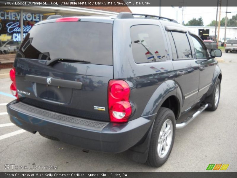 Steel Blue Metallic / Dark Slate Gray/Light Slate Gray 2007 Dodge Durango SLT 4x4