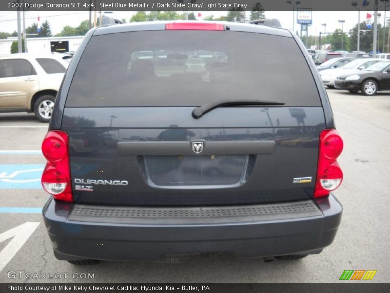 Steel Blue Metallic / Dark Slate Gray/Light Slate Gray 2007 Dodge Durango SLT 4x4