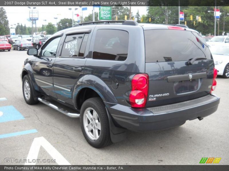 Steel Blue Metallic / Dark Slate Gray/Light Slate Gray 2007 Dodge Durango SLT 4x4